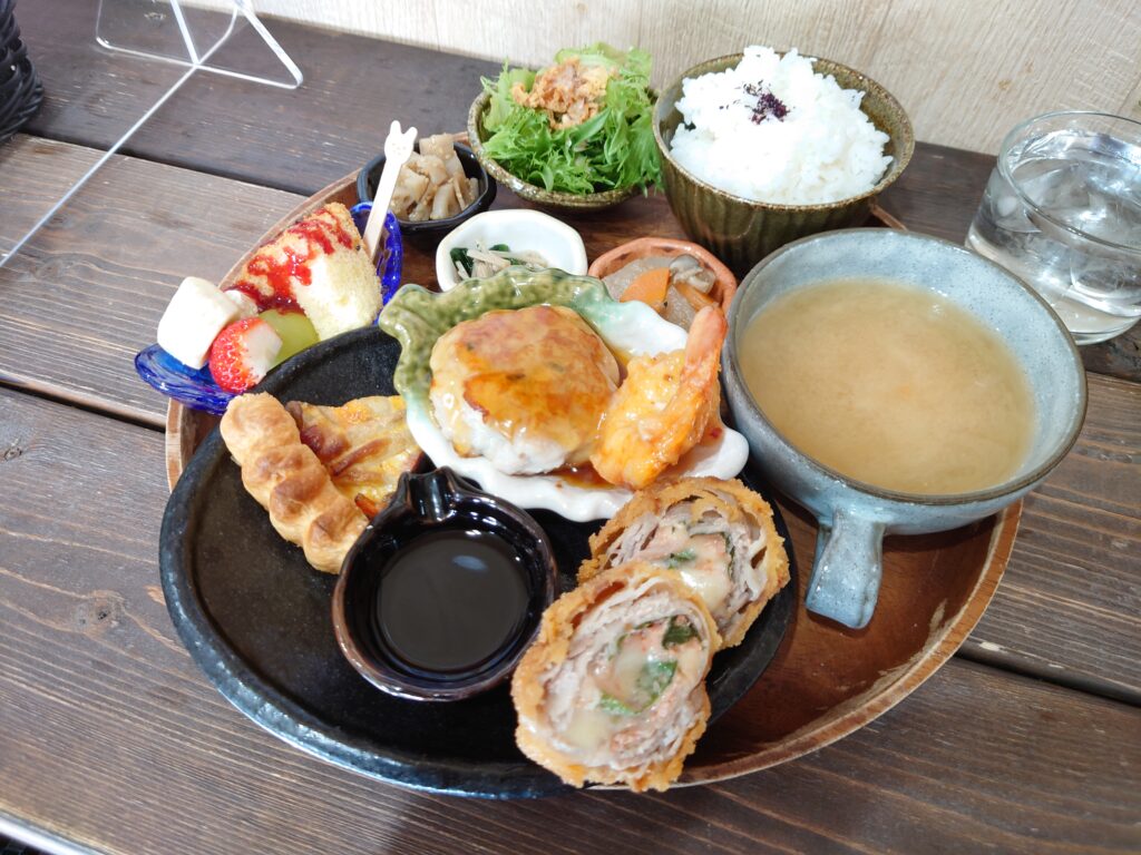 高松市カフェ　香川カフェ　豆ちょこカフェ　おまかせプレート