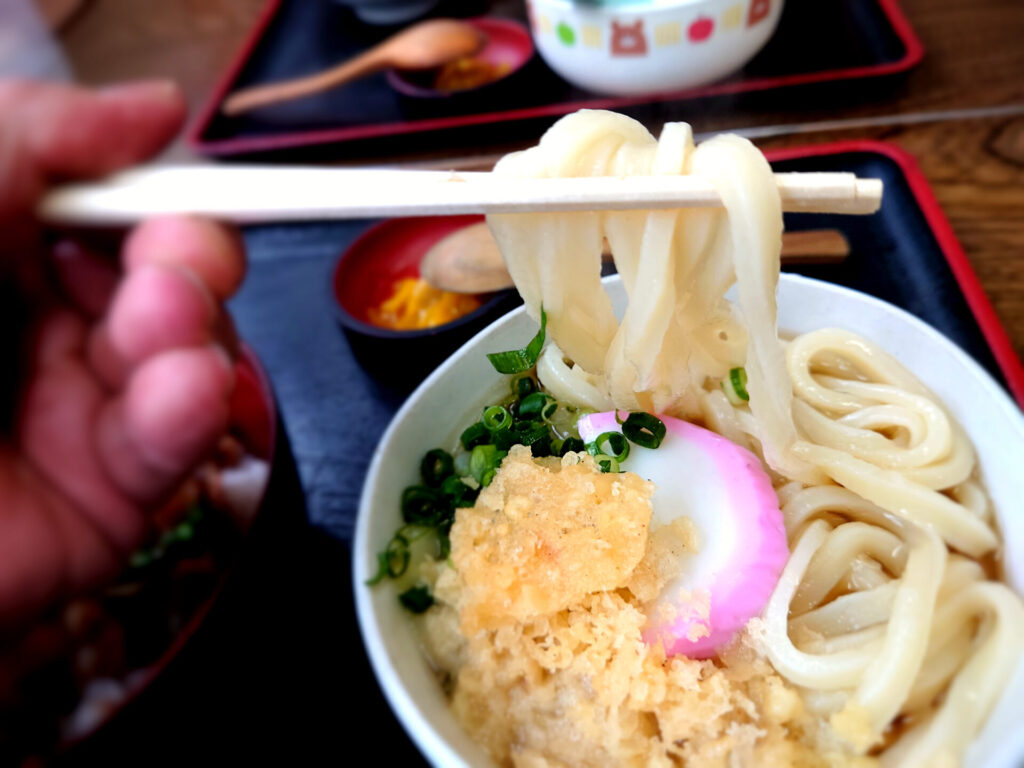 さぬきうどん三よし　ランチ　うどん