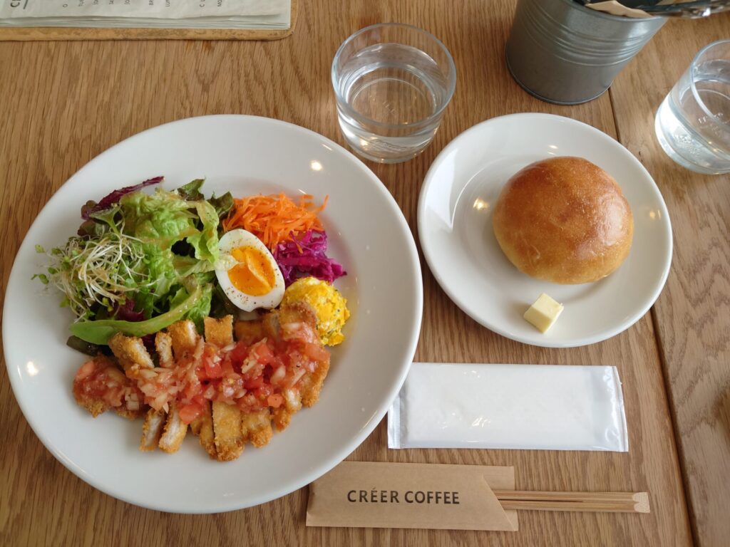 高松市カフェ　クレエコーヒー　ランチ