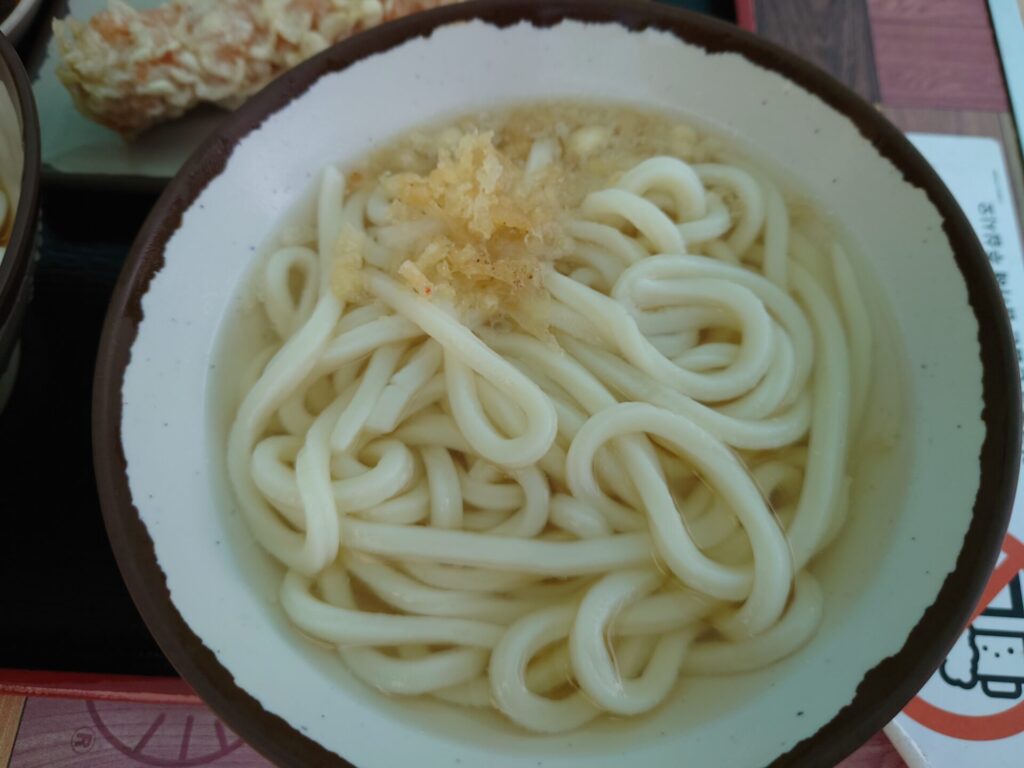 高松うどん　手打うどん上田　かけうどん