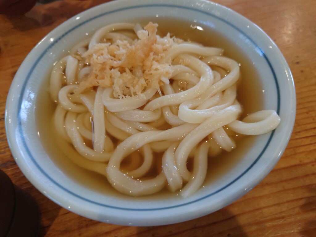 うつ海うどん　かけうどん