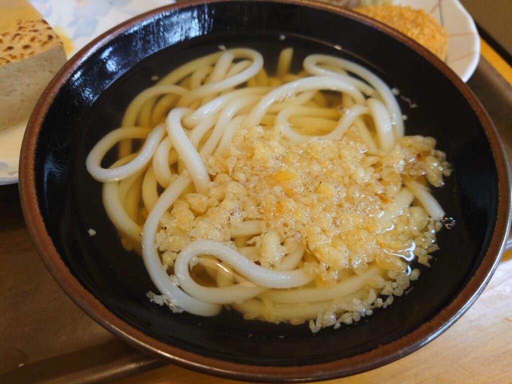 高松うどん　上原屋本店　かけうどん