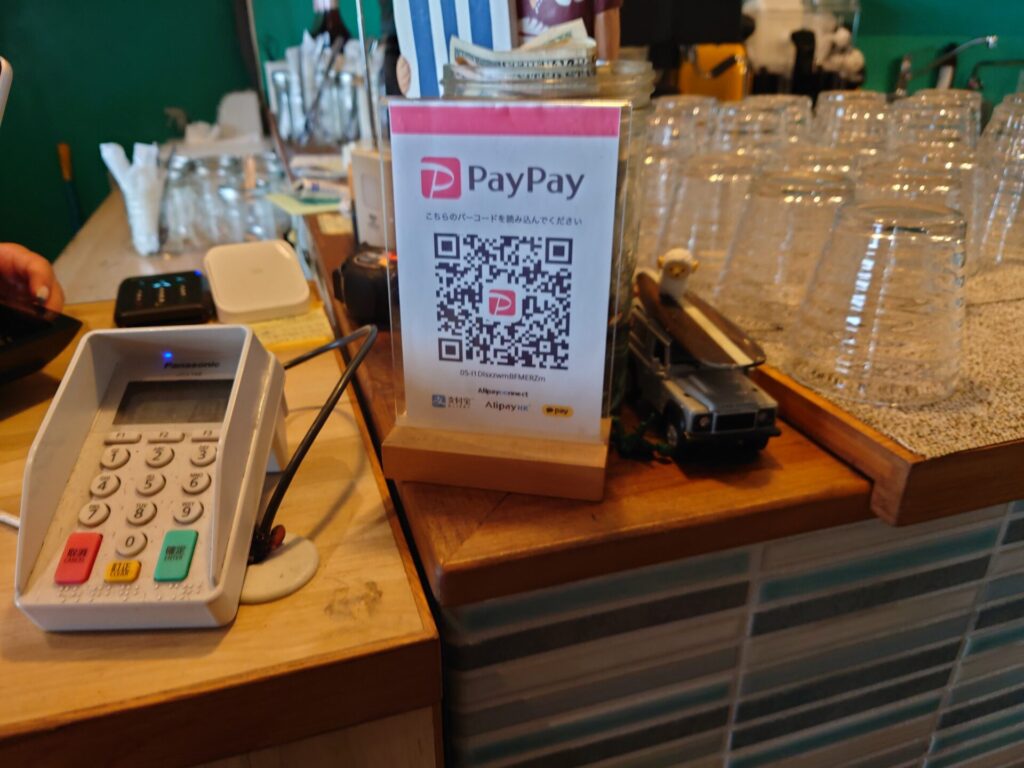 カリフキッチン沖縄　ランチ　支払方法　クレジットカード　ペイペイ