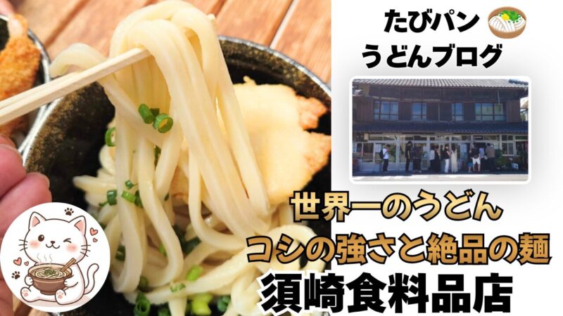 うどん巡りで絶対外せない世界一うまい須崎食料品店を紹介するブログ