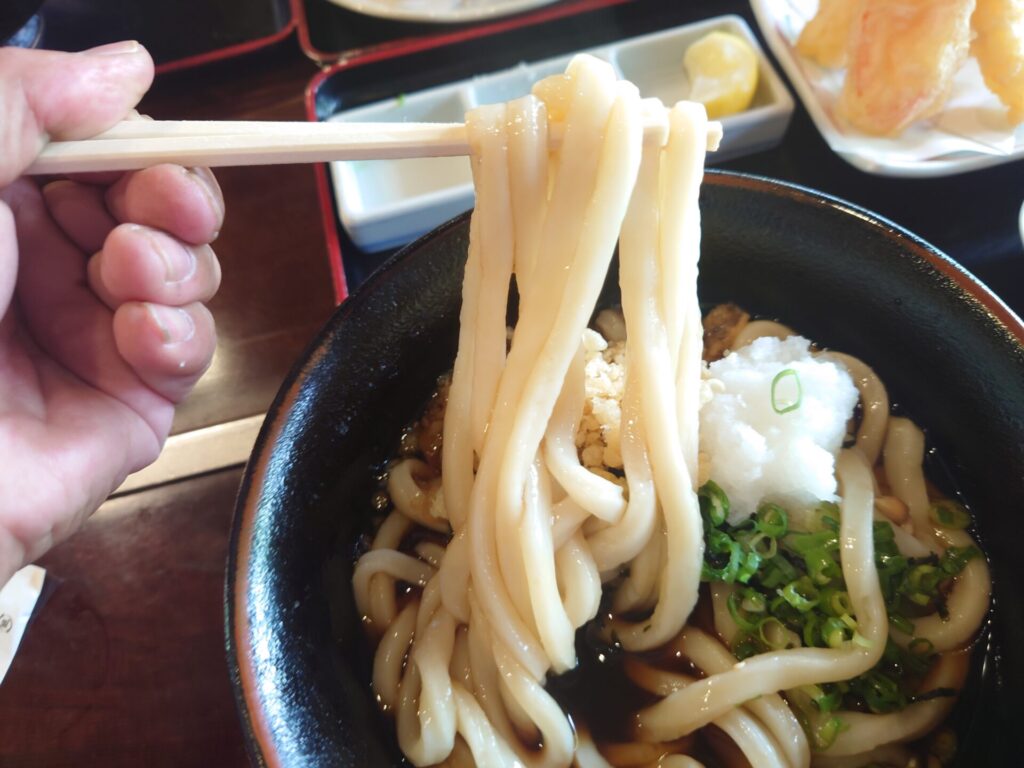 うどん本陣山田家　釜ぶっかけうどん定食