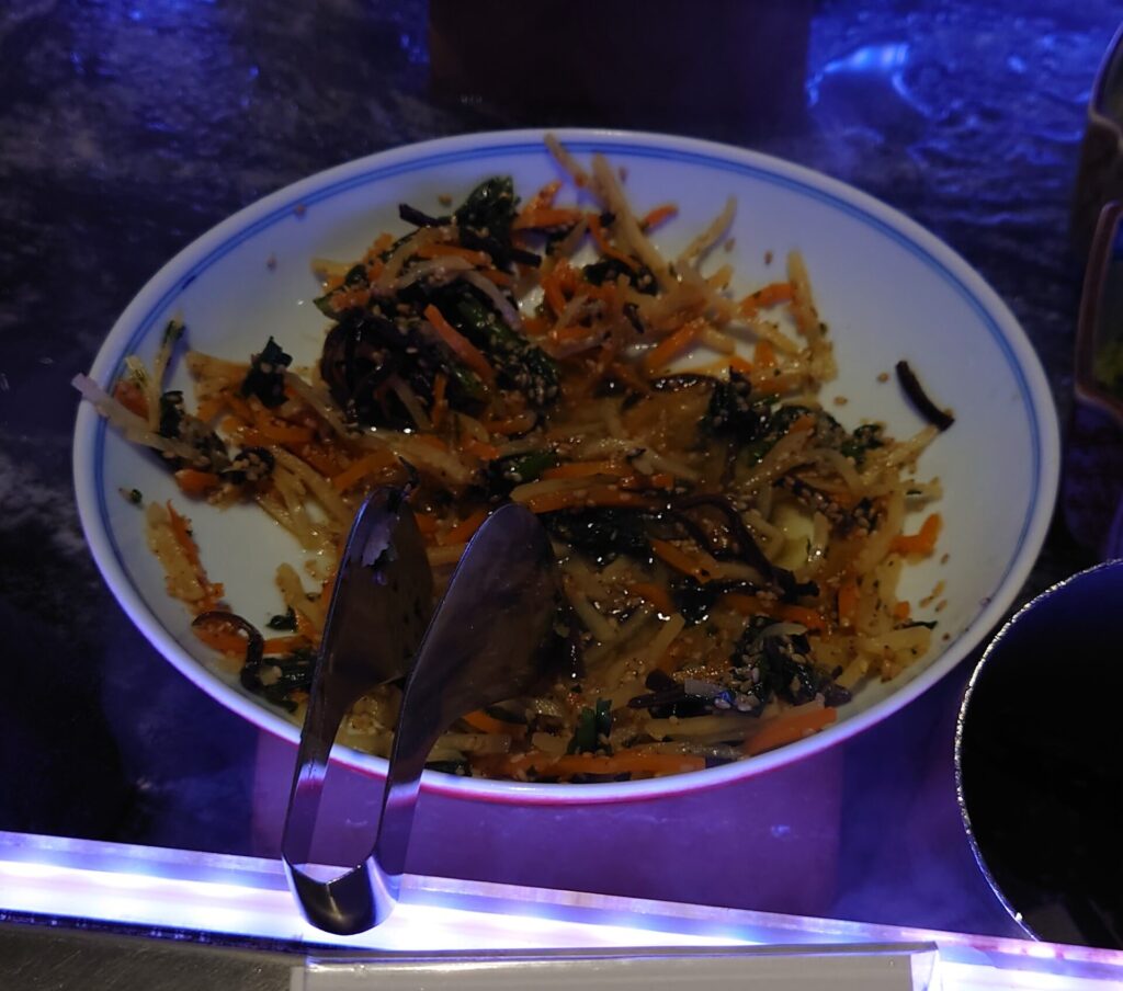 ルネッサンスリゾートオキナワ　セイルフィッシュカフェ　朝食　野菜の和え物