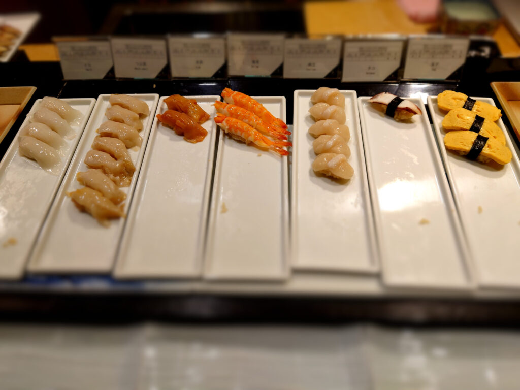 ルネッサンスリゾートオキナワ　寿司バーロイズ　夕食
