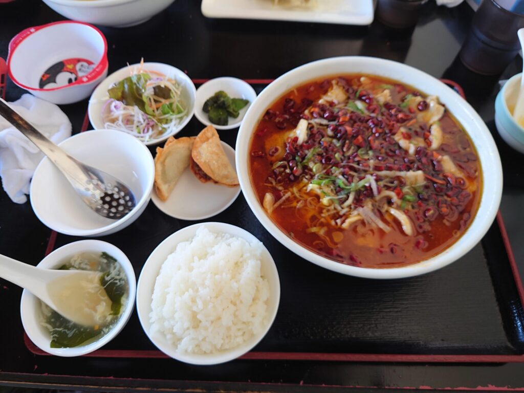 あんかけ専門店富裕楼　四川豚肉と野菜の煮込み