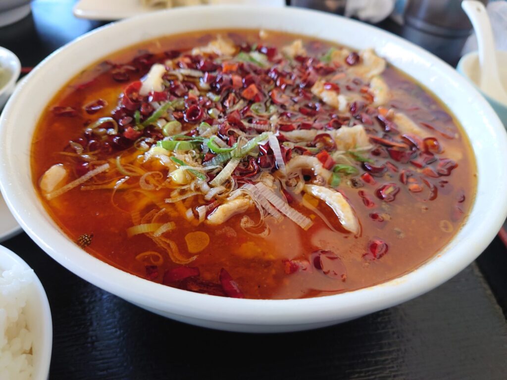 あんかけ専門店富裕楼　四川豚肉と野菜の煮込み