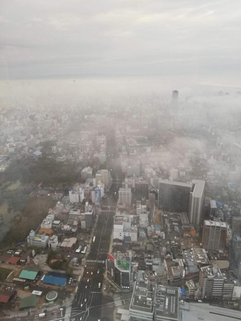 大阪旅行　大阪マリオット都ホテル　景色