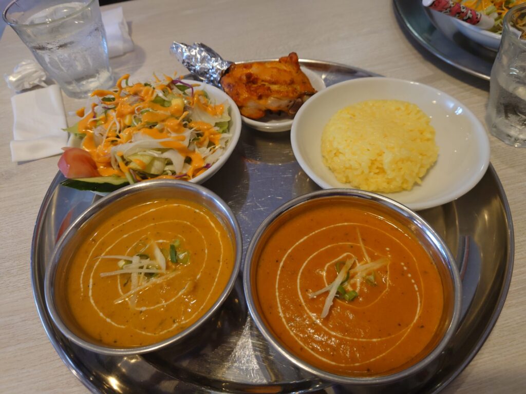 スープカレーネパールカレーディーヤ屋島店　タンドリーセット