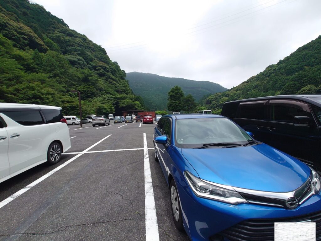 愛媛遊べるスポット　マイントピア別子　駐車場