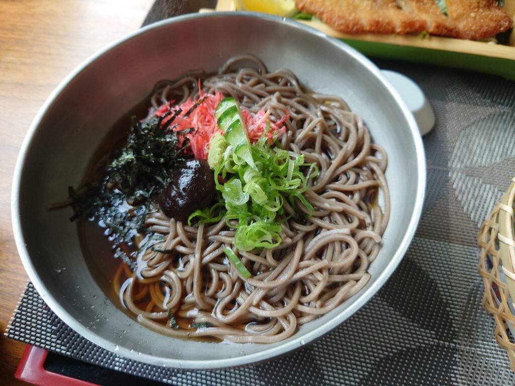 マイントピア別子　レストランもりの風　ランチ　限定ランチ　蕎麦