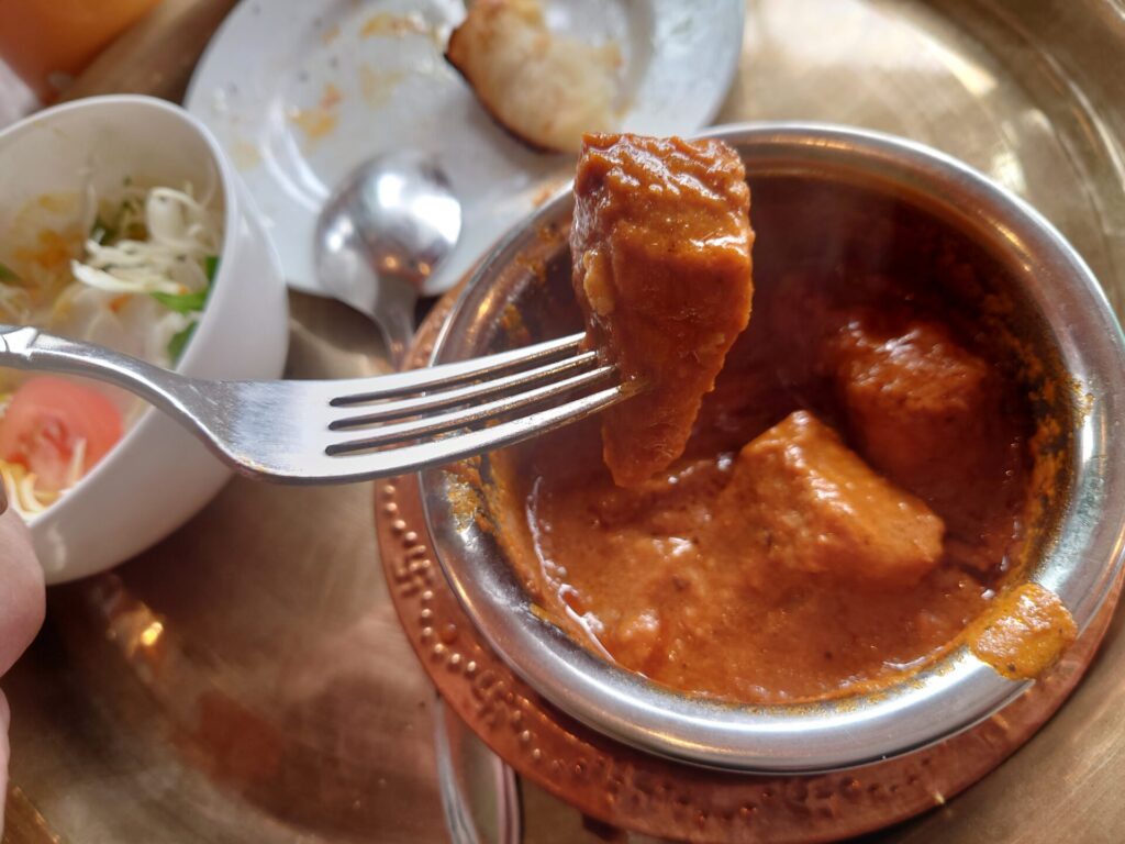 エベレストフード十川　平日ランチ　ポークカレー