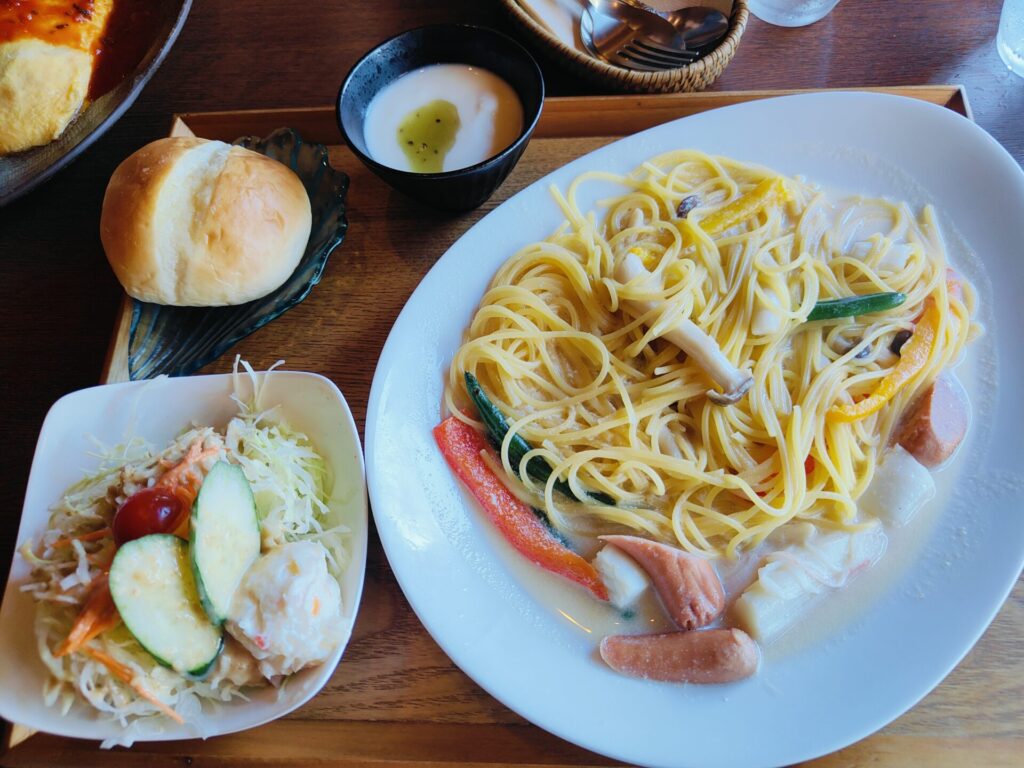 珈琲専科サワ　パスタランチ