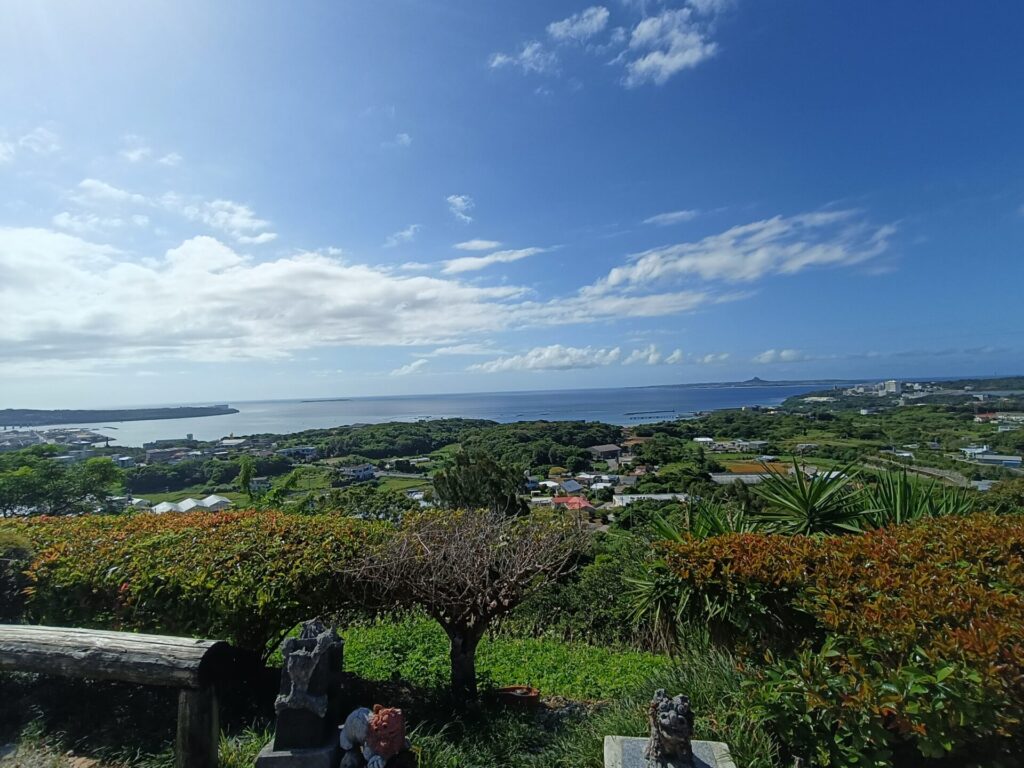 沖縄旅行　沖縄ピザ　花人逢　かじんほう　絶景