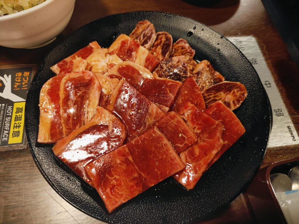 高松焼肉グルメ　焼肉じゃんじゃか十川店　メニュー