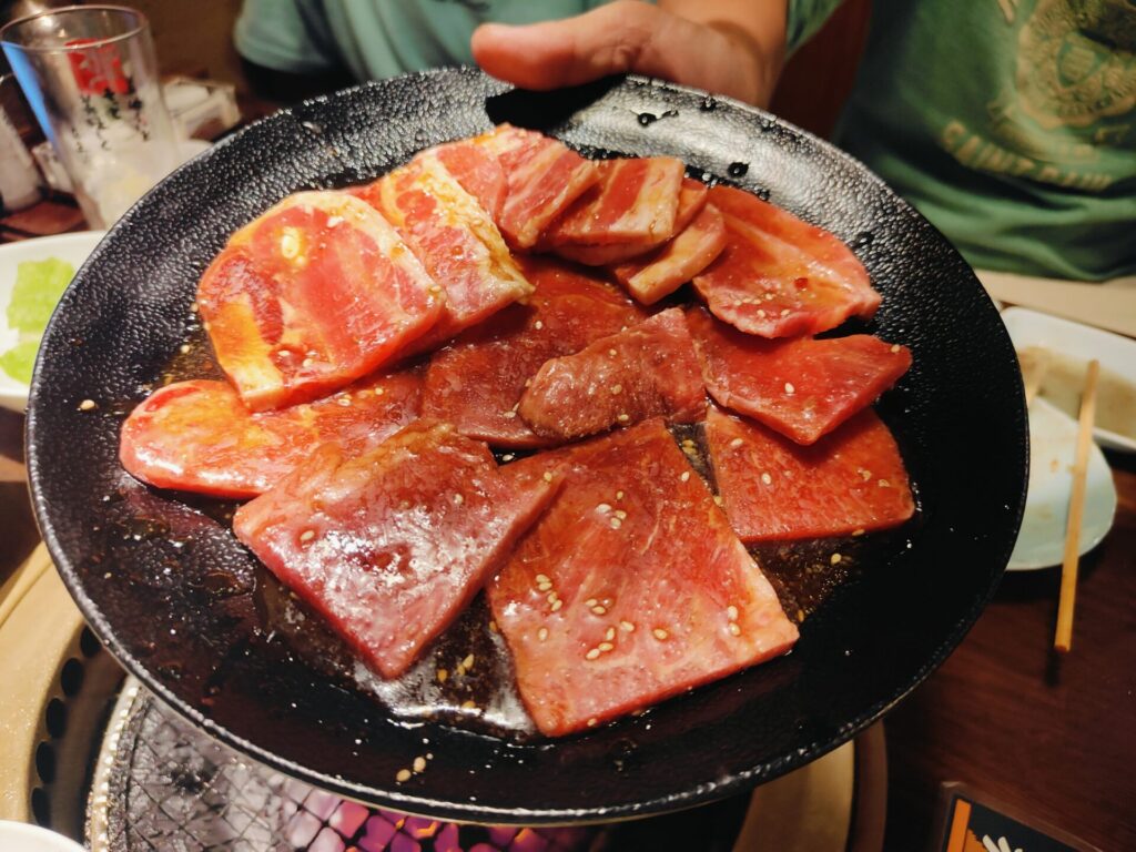 高松焼肉グルメ　焼肉じゃんじゃか十川店　メニュー