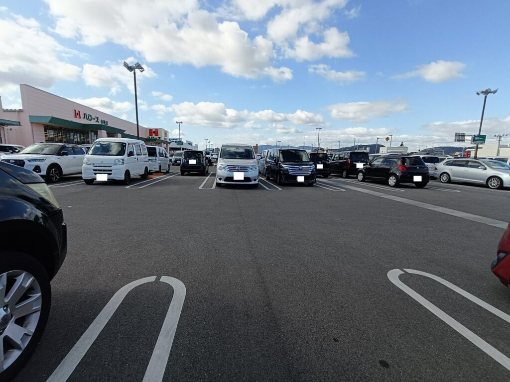 高松うどん　さか枝うどん多肥店　駐車場