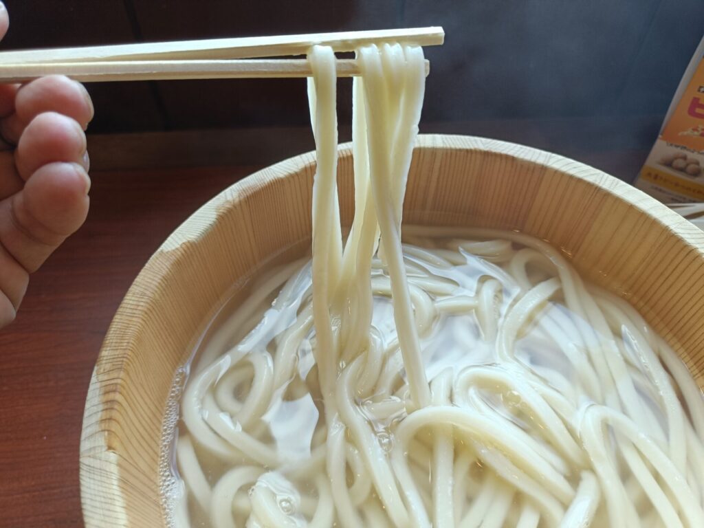 高松うどん　丸亀製麵　釜あげうどん