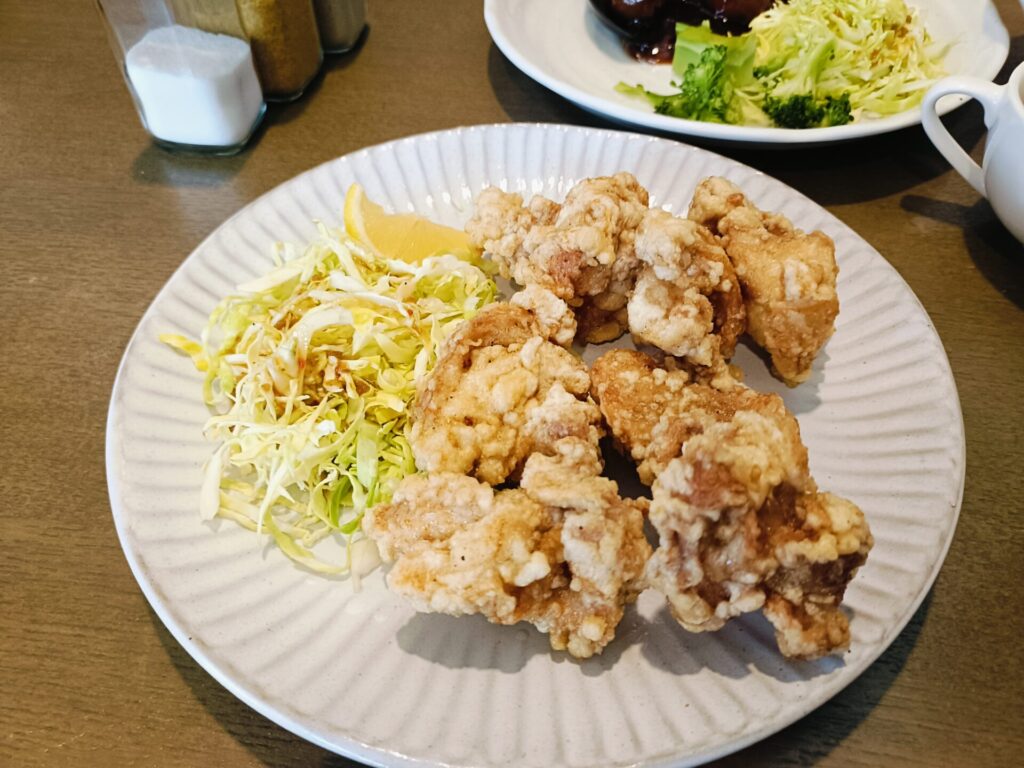 支那そばえびす屋　若鶏唐揚げ定食