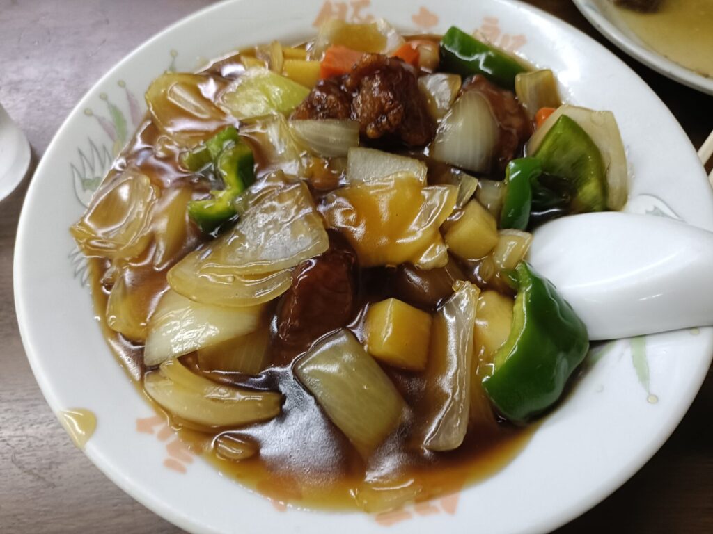 豚太郎春野店 酢豚
