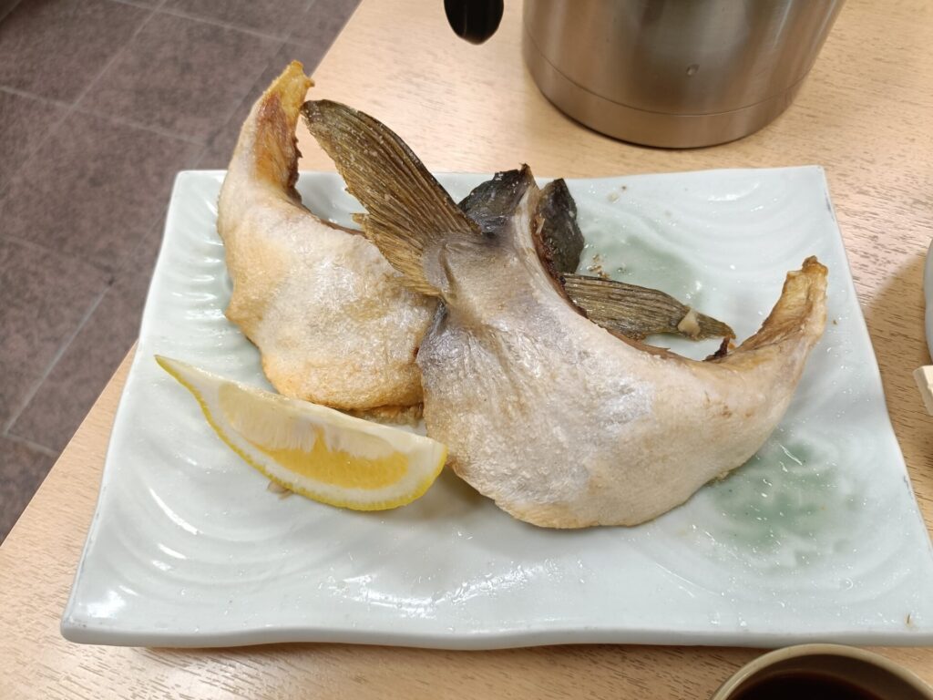 徳島グルメ　活魚料理びんび家　焼き魚定食