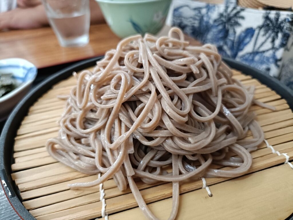 大分名物だんご汁　味処よね田　メニュー　ざるそば