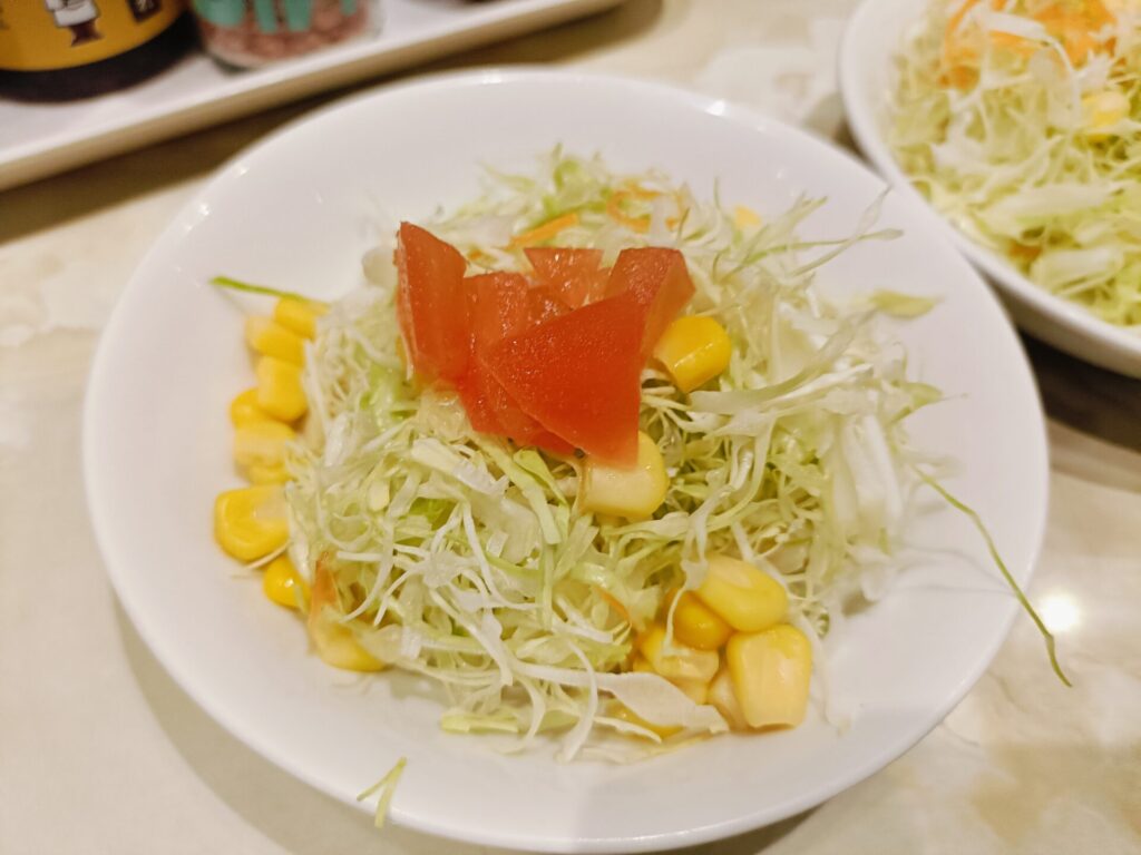 ステーキ88恩納店 サラダ