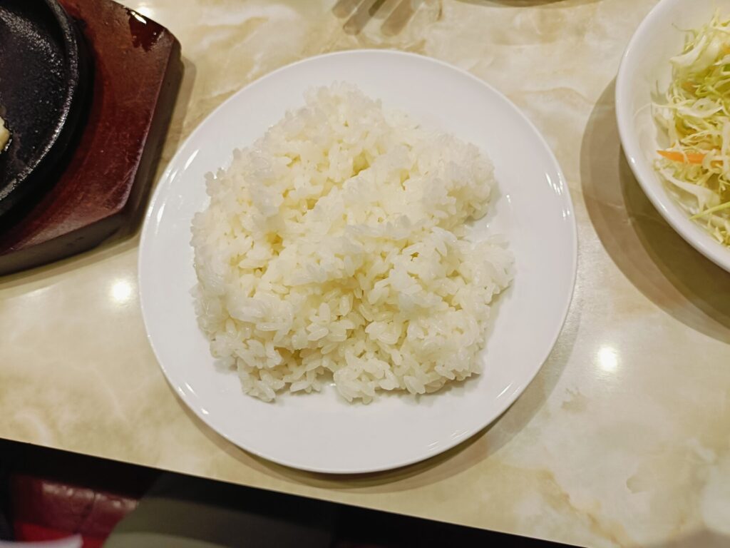 ステーキ88恩納店 ライス
