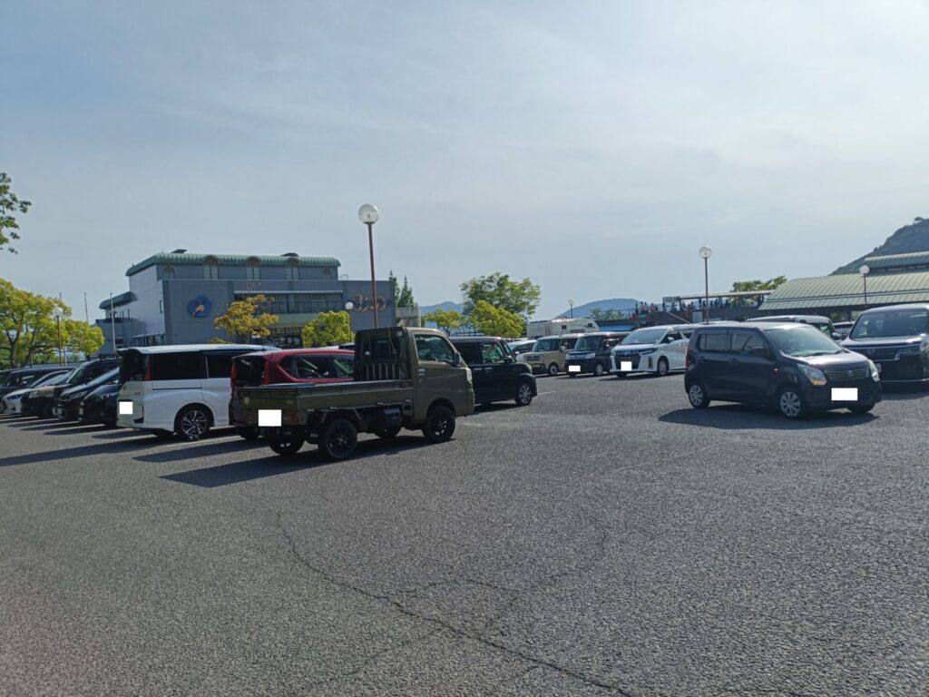 いやだに温泉 駐車場