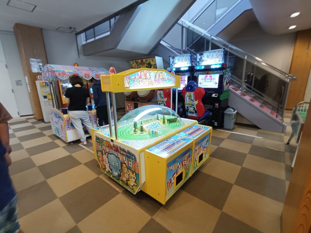 いやだに温泉 ゲームコーナー