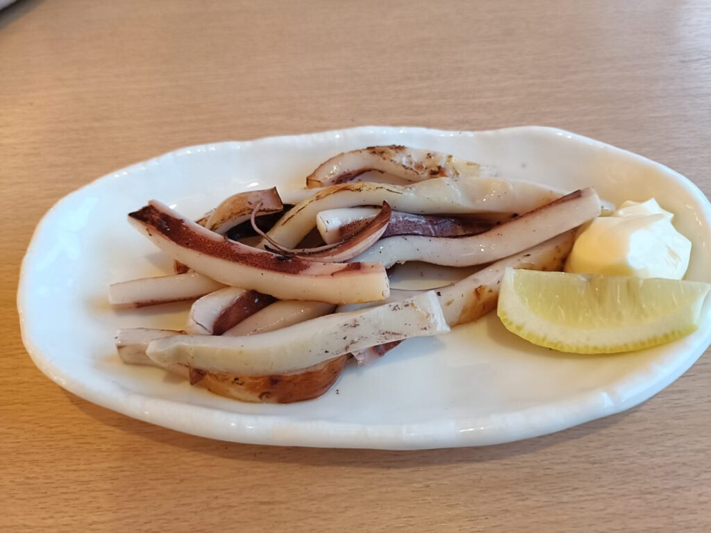 いやだに温泉 お食事処 いか焼き