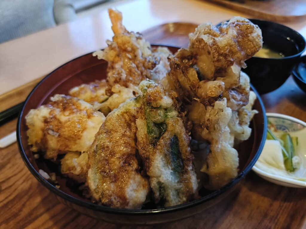 いやだに温泉 お食事処 天丼