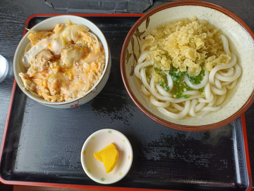 うどん嘉の家　よしのや　親子丼セット