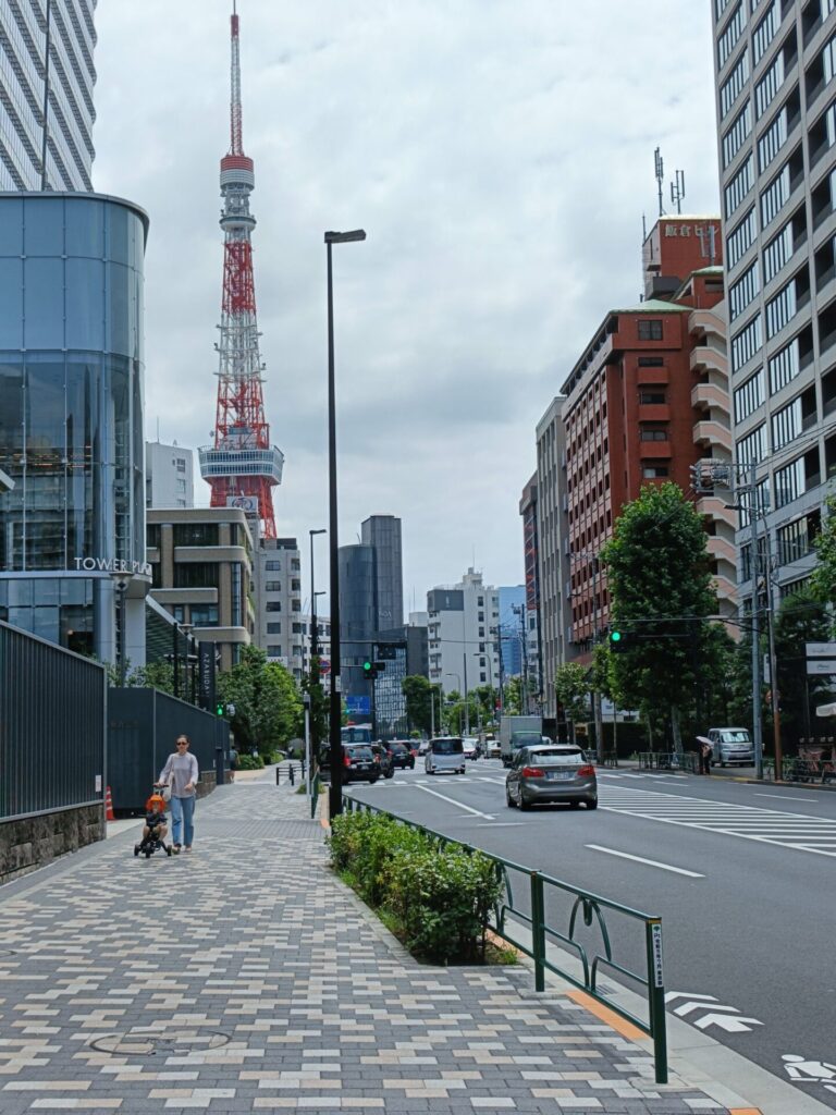 アパホテル六本木駅東 周辺景色 東京タワー