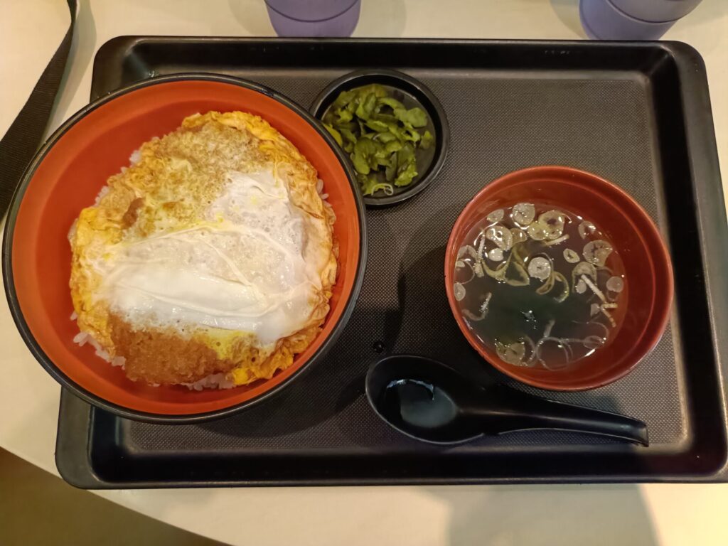 名代富士そば 六本木 カツ丼