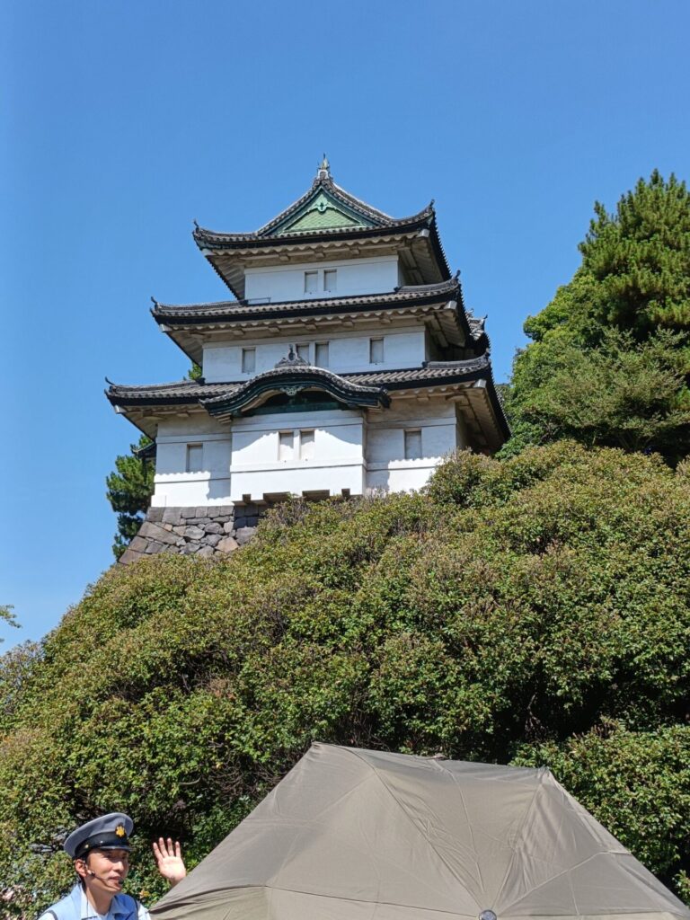 皇居参観　富士見櫓