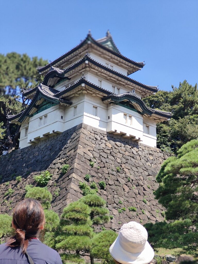 皇居参観　富士見櫓
