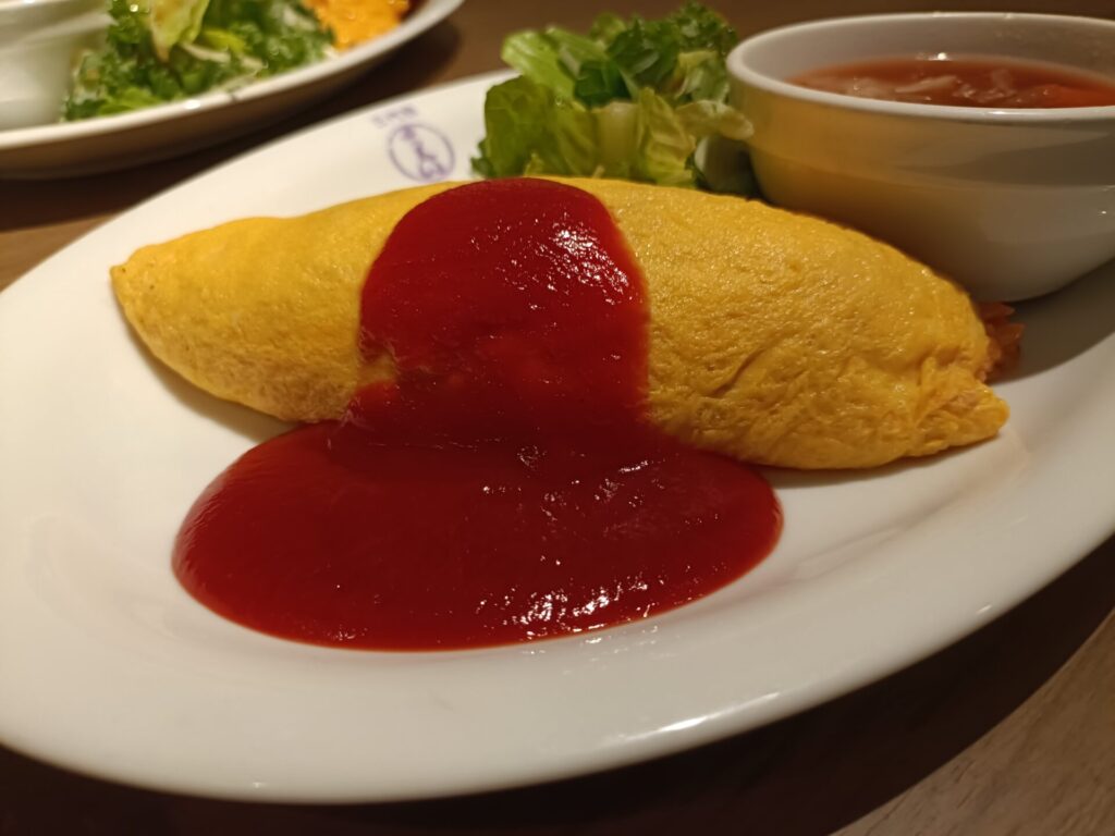 洋食やたいめいけん上野店　オムライスランチ