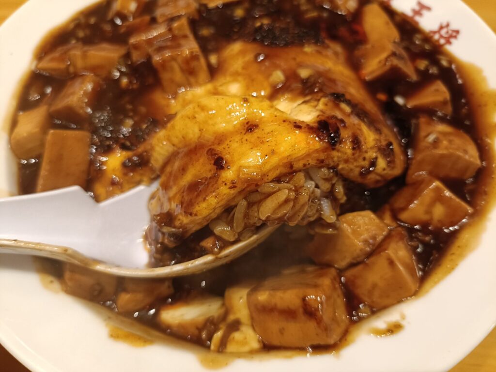 大阪王将上福岡店　麻婆天津飯