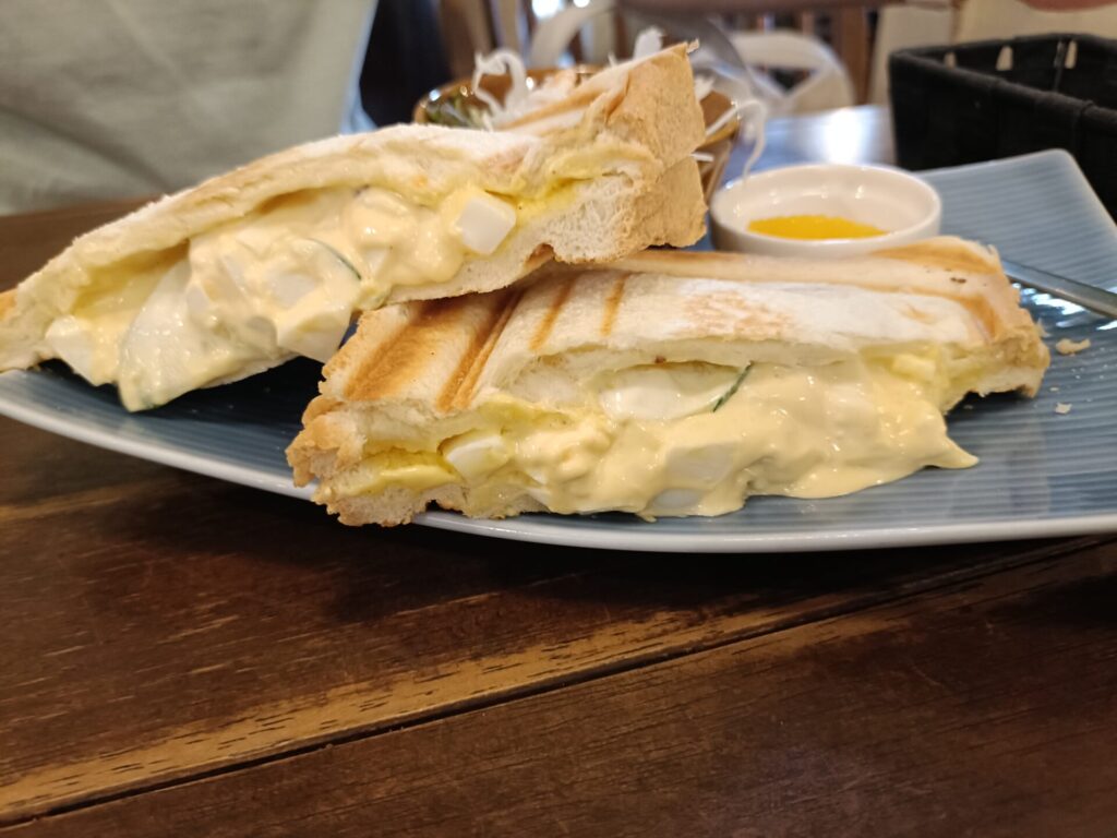 アンデルセンモーニング　ホットサンド
