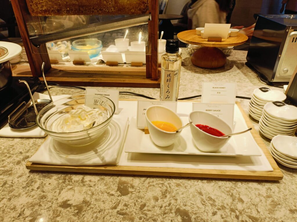 ANAインターコンチネンタル万座ビーチリゾート　クラブラウンジ　モーニング