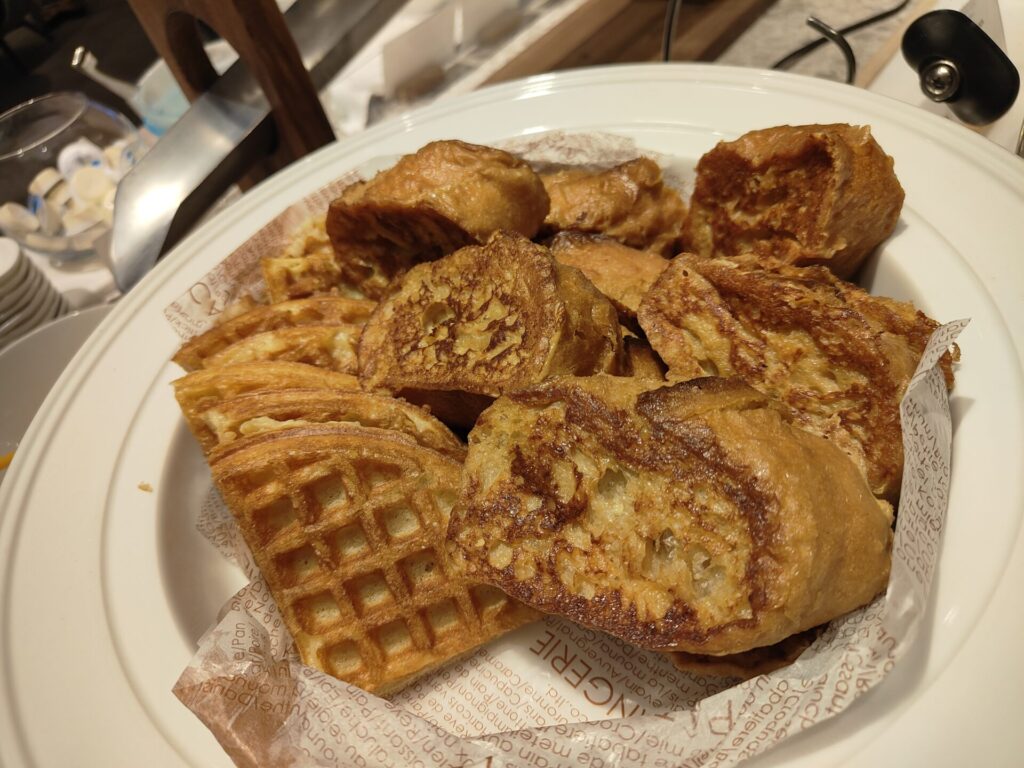 ANAインターコンチネンタル万座ビーチリゾート　クラブラウンジ　モーニング