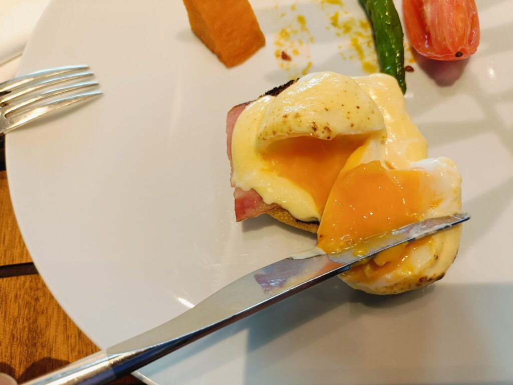 ANAインターコンチネンタル万座ビーチリゾート　クラブラウンジ　モーニング