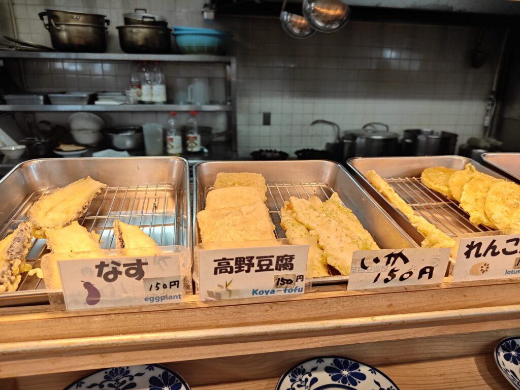 晴屋製麺所　天ぷら