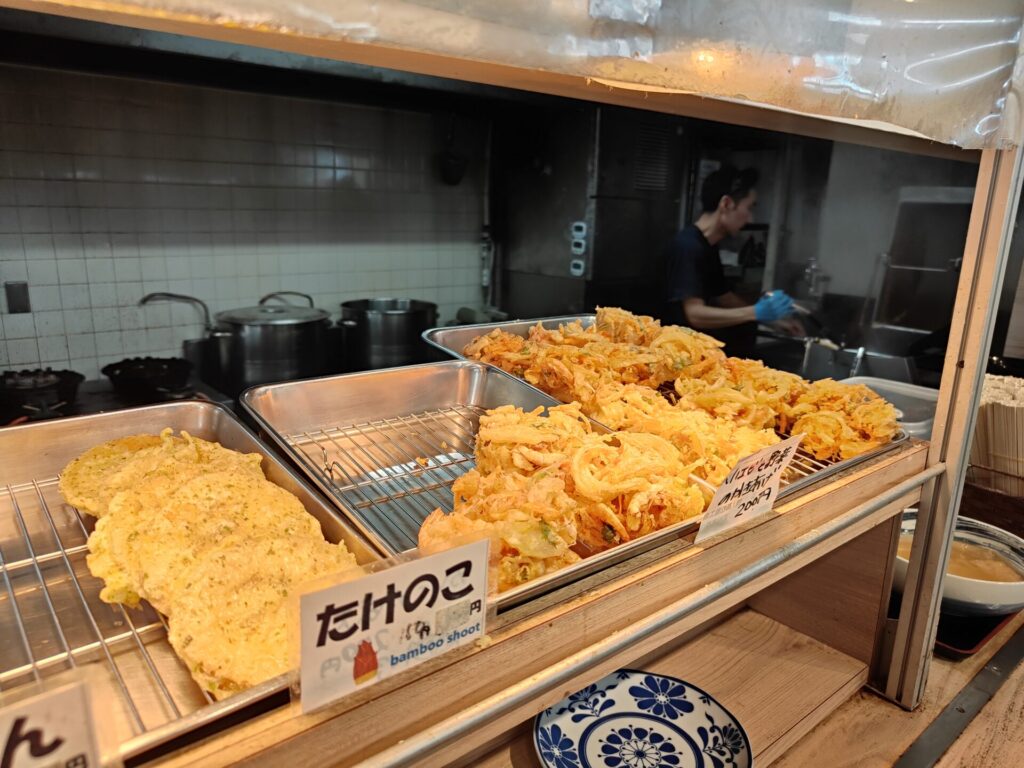晴屋製麺所　天ぷら