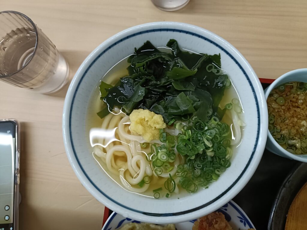 晴屋製麺所　かけうどん