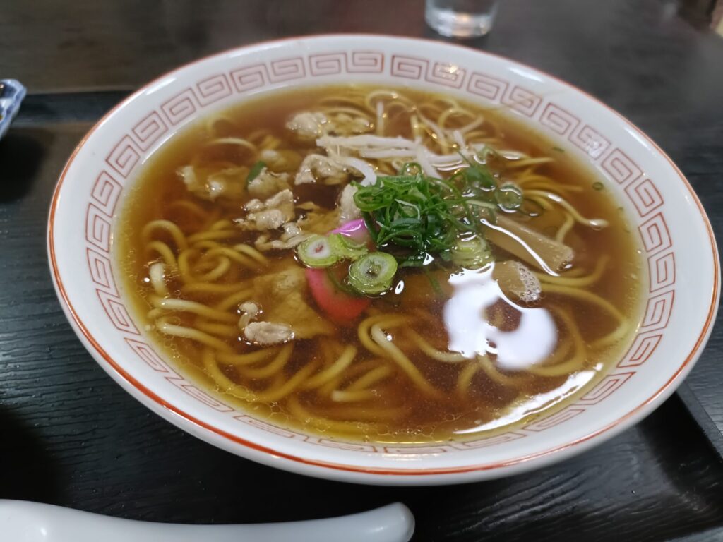 和歌山大衆食堂　えびすや食堂　中華そば