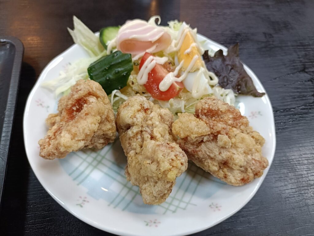 和歌山大衆食堂　えびすや食堂　唐揚げ